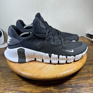 Nike Free Metcon 4 Men's Size 14 Black White Shoes‎ Sneakers CT3886-010
